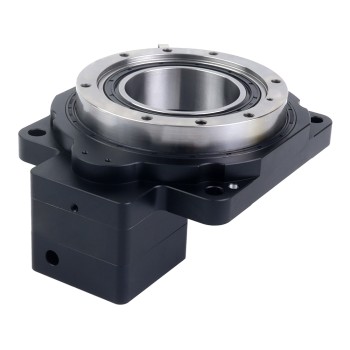Actuador Giratorio Hueco de 130mm Relación de engranajes 10:1 Juego 3arc-min para motor paso a paso Nema 23