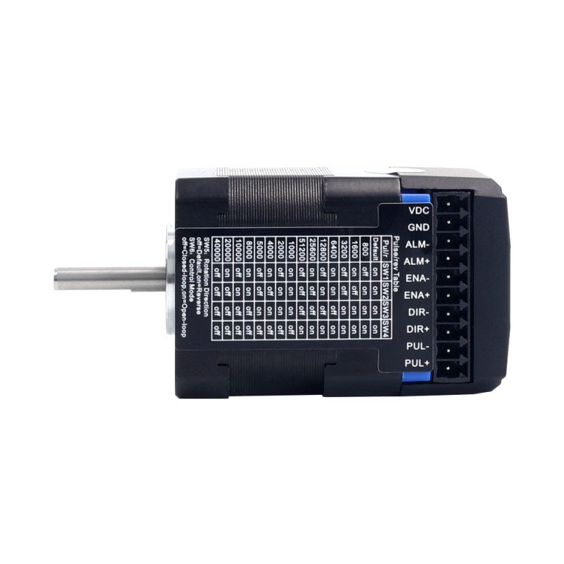 Motor paso a paso de circuito cerrado integrado NEMA 17 serie iCL 0,3Nm(42,48oz.in) 20-36VCC con codificador de 14 bits