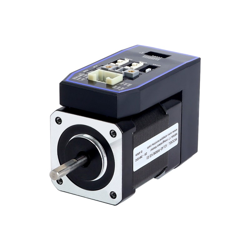Motor paso a paso de circuito cerrado RS485 integrado NEMA 17 serie iCL 0,4Nm(56,64oz.in) 20-36VCC con codificador de 14 bits