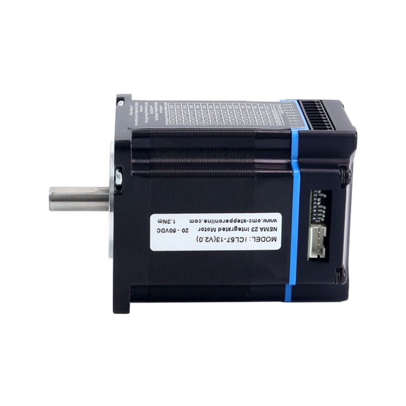 Motor paso a paso de circuito cerrado integrado NEMA 23 serie iCL 1,3Nm(184,1oz.in) 20-50V CC con codificador de 14 bits