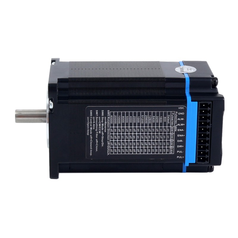 Motor paso a paso de circuito cerrado integrado NEMA 23 serie iCL 2,3Nm(325,71oz.in) 20-50V CC con codificador de 14 bits