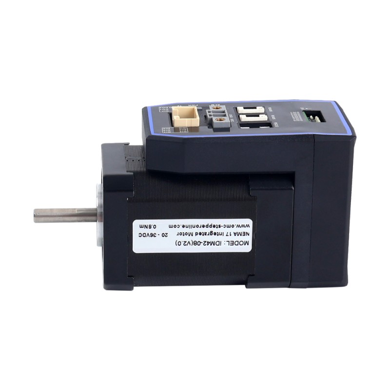 Motor paso a paso RS485 integrado NEMA 17 serie iDM 0,8Nm(113,29oz.in) 20-36VCC