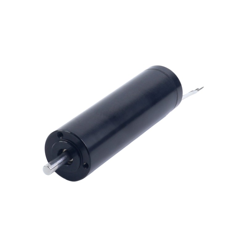 Motor sin escobillas sin núcleo redondo 48V 10,2mNm 34,18W 0,9A Ф16x56mm - 16CL56-48-P2-32000 | StepperOnline