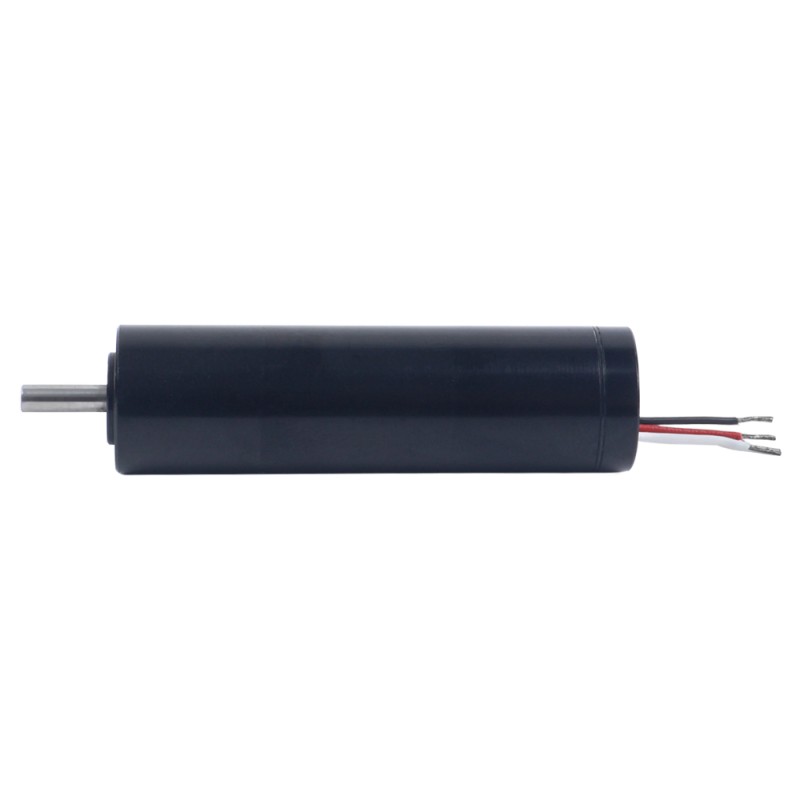 Motor sin escobillas sin núcleo redondo 48V 10,2mNm 34,18W 0,9A Ф16x56mm - 16CL56-48-P2-32000 | StepperOnline