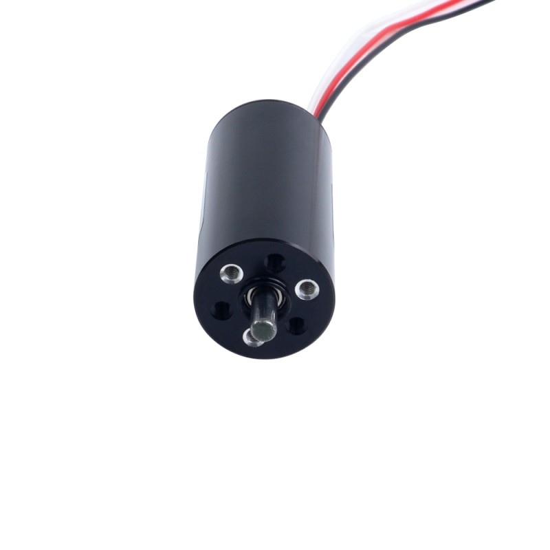 Motor sin escobillas sin núcleo redondo 24V 5,6mNm 7,45W 0,5A Ф16x36mm - 16CL36-24-P2-12700 | StepperOnline
