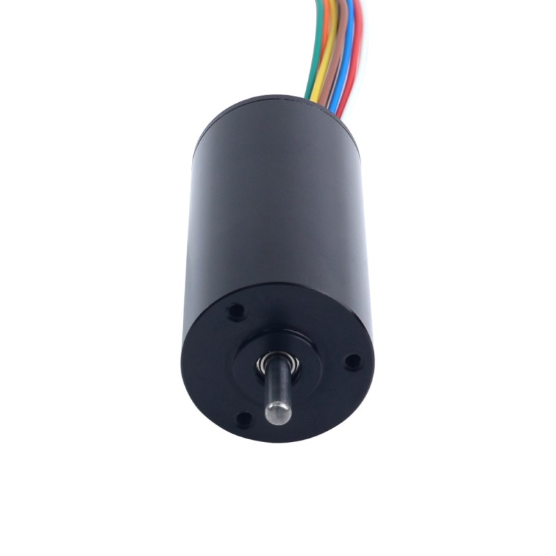 Motor sin escobillas sin núcleo redondo 24V 15mNm 31,41W 1,55A Ф22x45mm - 22CL45-24-P2-20000 | StepperOnline