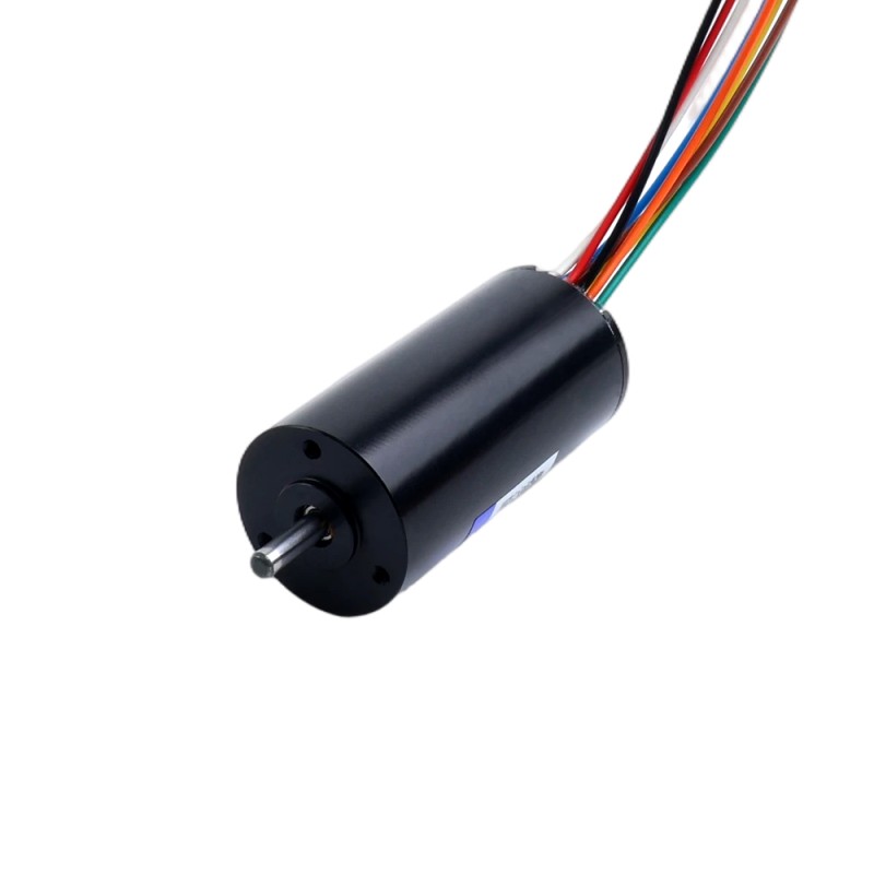 Motor sin escobillas sin núcleo redondo 24V 23,5mNm 78,74W 4,22A Ф22x45mm - 22CL45-24-P2-32000 | StepperOnline
