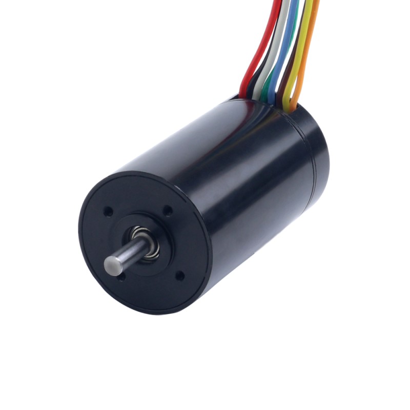 Motor sin escobillas sin núcleo redondo 24V 80mNm 121,47W 6,31A Ф32x61mm - 32CL60-24-P2-14500 | StepperOnline