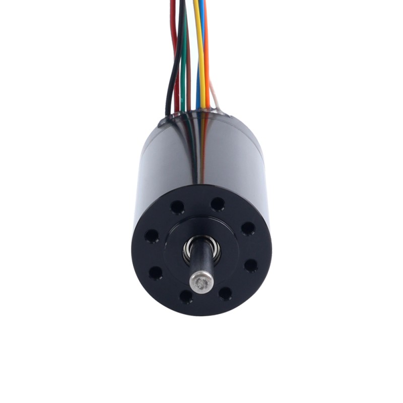Motor sin escobillas sin núcleo redondo 24V 45mNm 73,04W 3,9A Ф30x56mm - 30CL56-24-P2-15500 | StepperOnline