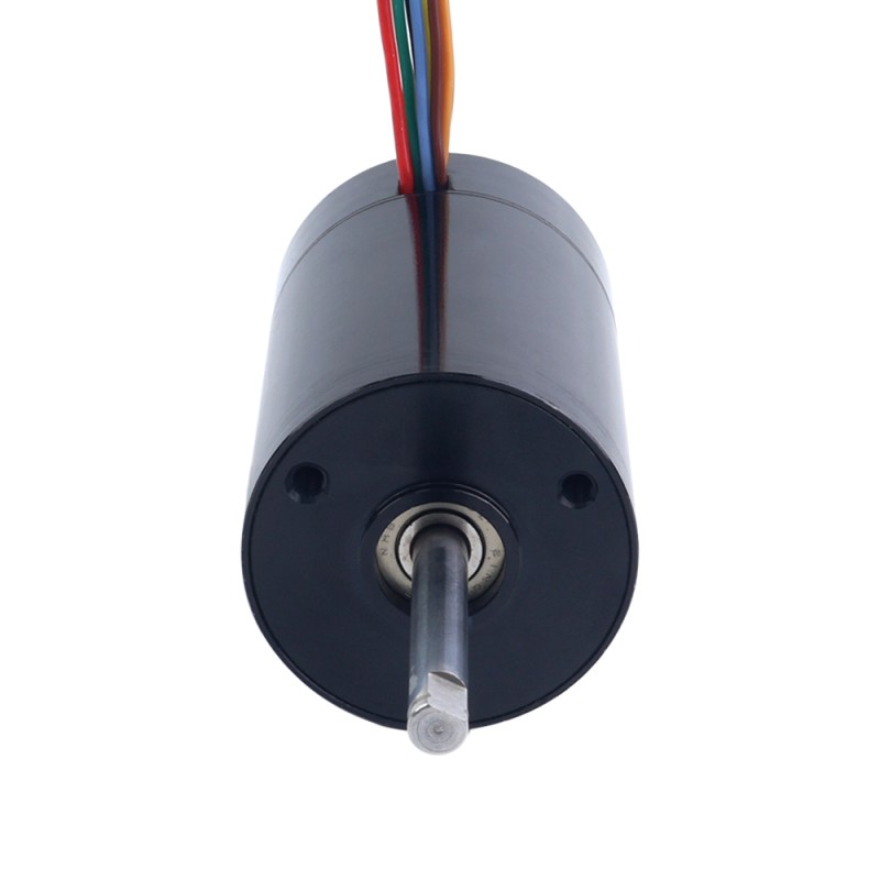Motor sin escobillas sin núcleo redondo 24V 304mNm 191W 11,99A Ф50x70mm - 50CL70-24-P2-6000 | StepperOnline