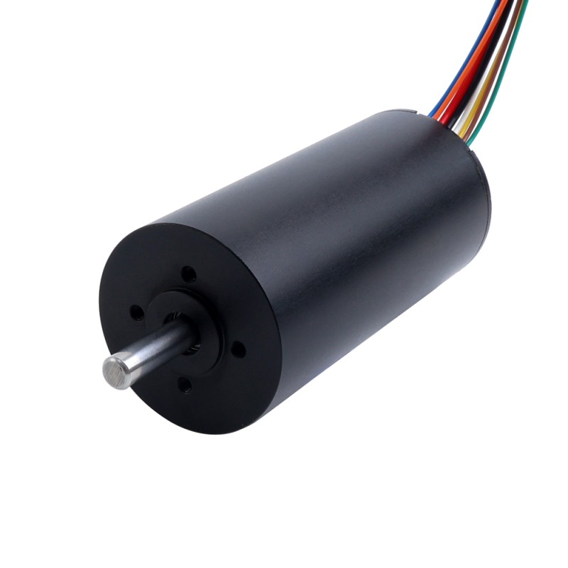 Motor sin escobillas sin núcleo redondo 24V 200mNm 192,67W 9,65A Ф40x84mm - 40CL84-24-P2-9200 | StepperOnline