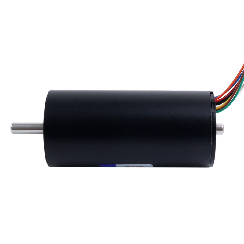Motor sin escobillas sin núcleo redondo 24V 200mNm 192,67W 9,65A Ф40x84mm - 40CL84-24-P2-9200 | StepperOnline