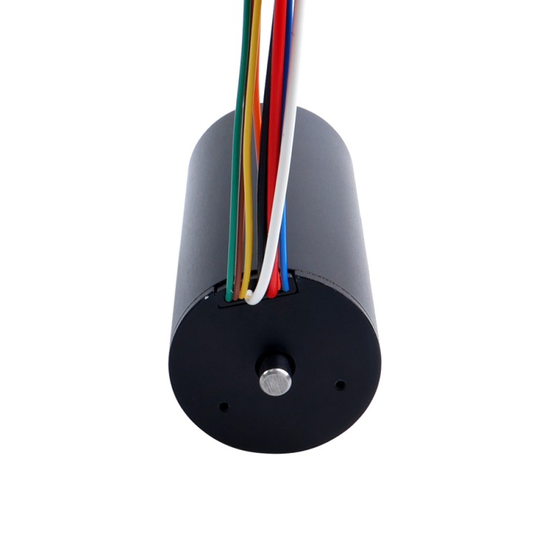 Motor sin escobillas sin núcleo redondo 24V 200mNm 192,67W 9,65A Ф40x84mm - 40CL84-24-P2-9200 | StepperOnline