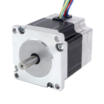 Motor BLDC de 24V, 3000RPM, 0,2Nm, 63W, 3,60A, 57x57x58mm