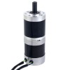Motor BLDC con engranaje redondo de 24V y 101W, caja de cambios planetaria redonda de 20,00Nm(2832,23oz.in) 100:1 - 57BYA74-24-01-PG100 | StepperOnline