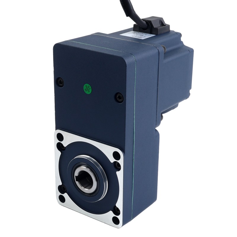 Motor CC sin escobillas con engranaje de 24V 150W 20RPM 50,00Nm(7080,58oz.in) 150:1 con caja de cambios de eje hueco paralelo - F55B150-24GL-30S/5GL150RC | StepperOnline UK
