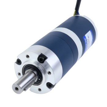 24V 200W 42RPM Motor DC sin Escobillas con Caja Reductora 33,00Nm(4673,18oz.in) 71,5:1 Caja Planetaria