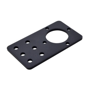 Placa de montaje y soporte para motor con engranajes serie Nema 17 HG y caja de cambios EG y MG