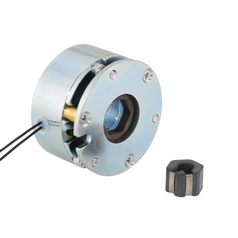 Freno electromagnético DC 24V 2.0Nm(283oz.in) para motor paso a paso Nema 23 y 24
