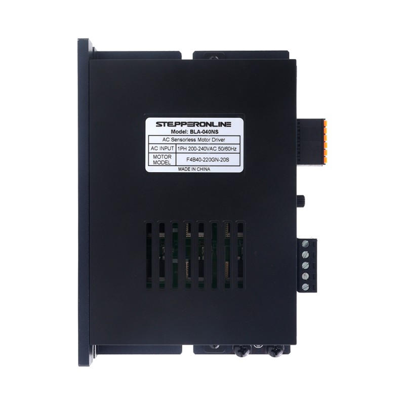 Controlador de motor brushless sin sensor serie BLA 220 V CA 0,3 A 40 W con control por onda sinusoidal - BLA-040NS | StepperOnline