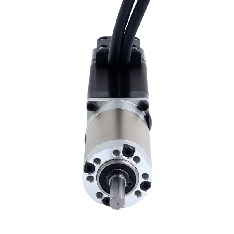 Motor paso a paso Nema 11 de lazo cerrado L=51mm con caja de engranajes planetaria serie EG relación 100:1 - 11HS20-1004D-E1000-EGS100 | StepperOnline