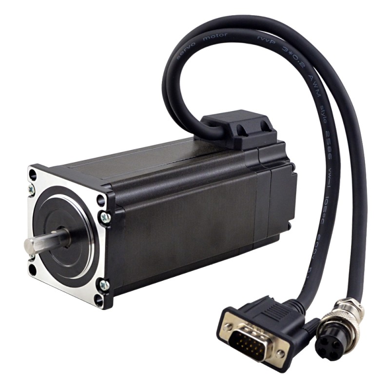 TES Serie 3,0Nm(424,83oz.in) Kit CNC de paso a paso de lazo cerrado de 1 eje, motor Nema 23 & controlador CL57TE - 1-CL57TE-S30A | StepperOnline