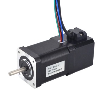 Motor paso a paso Nema 17 serie P 72 Ncm(101,98oz.in) con freno electromagnético