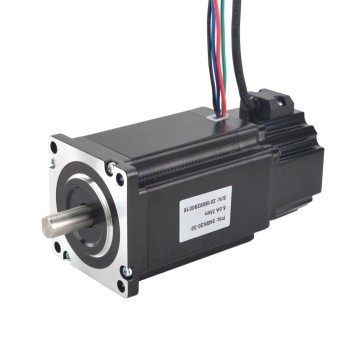 Motor paso a paso Nema 24 serie P 3Nm(424,92oz.in) con freno electromagnético