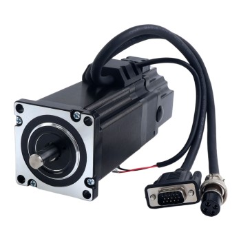 Motor paso a paso de circuito cerrado Nema 24 Serie S 3,0Nm(424,92oz.in) con freno electromagnético 2,8Nm(396,51oz.in)