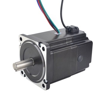 Motor paso a paso Nema 34 serie P 4,5Nm(637,38oz.in) con freno electromagnético