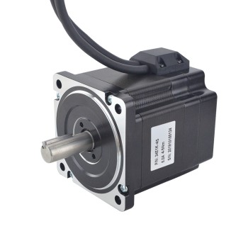 Motor de circuito cerrado Nema 34 serie P 4.5Nm(637.25oz.in) con codificador 1000PPR(4000CPR)