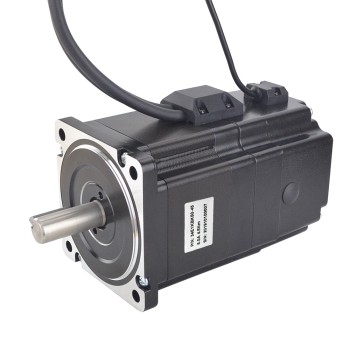 Motor paso a paso de bucle cerrado Nema 34 serie P 4,5Nm(637,38oz.in) con freno electromagnético