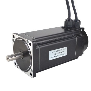 IP65 a prueba de agua Nema 34 Motor de circuito cerrado 12Nm(1700oz.in) con codificador 1000PPR