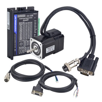 Kit CNC paso a paso de circuito cerrado de 1 eje serie TP 48Ncm(67.97oz.in) Motor Nema 17