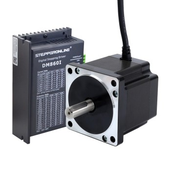 Kit CNC paso a paso de 1 eje 4,8Nm(679,74oz.in) Motor paso a paso Nema 34 y controlador