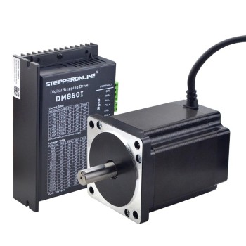 Kit CNC pasoA paso de 1 eje 8.2Nm(1161.45oz.in) Motor paso a paso Nema 34 y Driver
