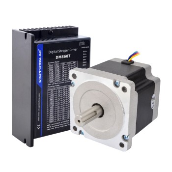 Kit CNC pasoA paso de 1 eje 4,5Nm(637oz.in) Motor paso a paso Nema 34 y Driver