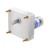 Motorreductor cepillado de 12V CC 50kg.cm/4,1RPM con caja de cambios de dientes rectos rectangular 1105:1
