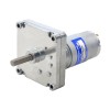 Motorreductor cepillado de 24V CC 20kg.cm/55RPM con caja de cambios de dientes rectos rectangular 90:1