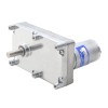 Motor de engranajes cepillado de 12V CC 100kg.cm/3,3RPM con caja de engranajes de dientes rectos rectangulares de 1269:1