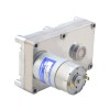 Motor de engranajes cepillado de 12V CC 100kg.cm/3,3RPM con caja de engranajes de dientes rectos rectangulares de 1269:1