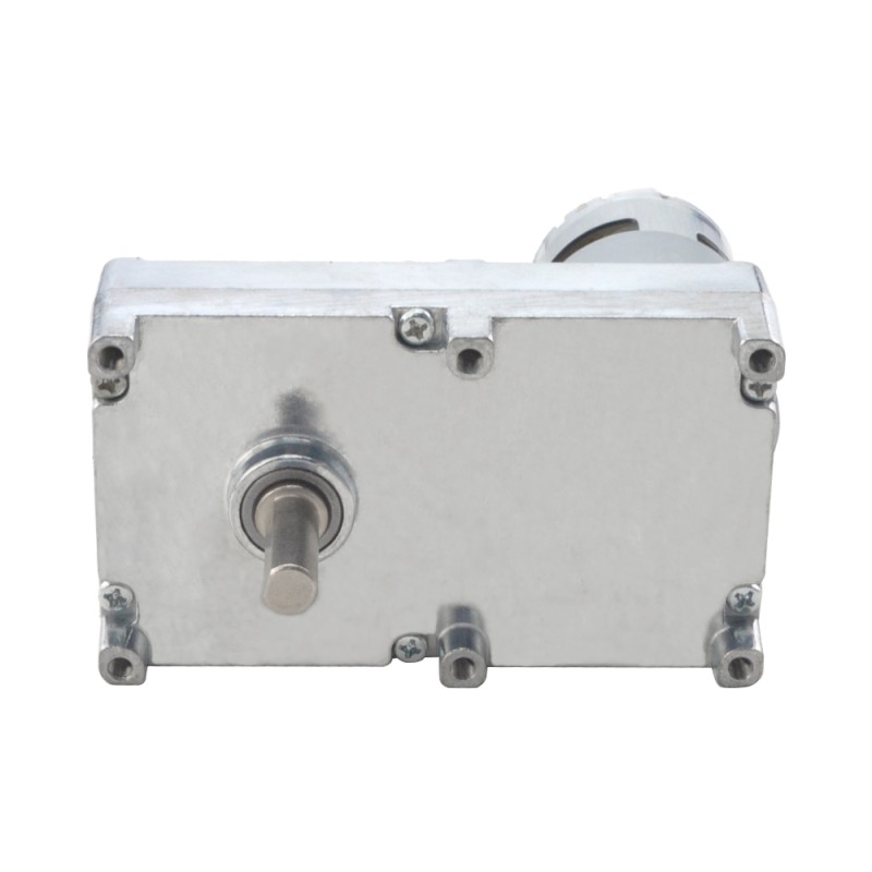 Motorreductor cepillado de 12V CC 100kg.cm/4RPM con caja de cambios de dientes rectos rectangulares 590:1