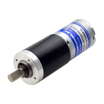 Motorreductor cepillado de 12V CC 7,7kg.cm/10,5RPM con caja de cambios planetaria 428,68:1