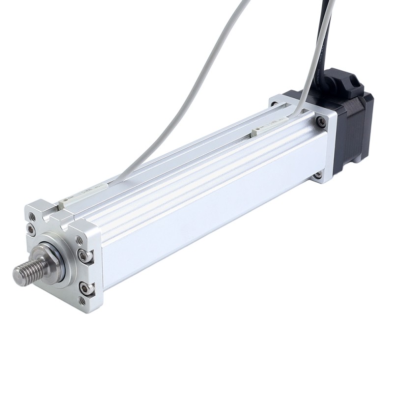 Nema 14 Husillo de Bolas Cilindro Eléctrico 1.5A Carrera 100mm 0.14Nm(19.83oz.in) Paso 12mm(0.47244) con Final de Carrera - LCB14S13B2B15-100D | StepperOnline