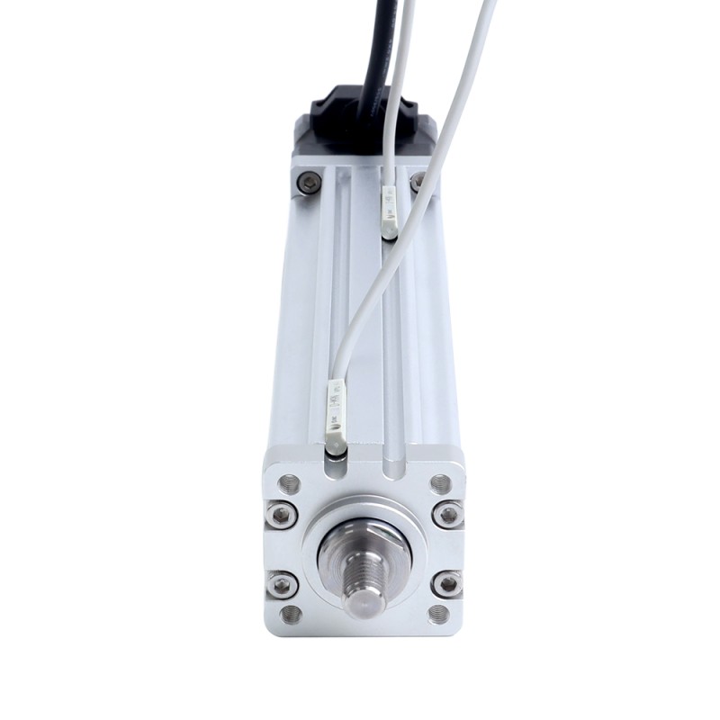 Nema 14 Husillo de Bolas Cilindro Eléctrico 1.5A Carrera 100mm 0.14Nm(19.83oz.in) Paso 12mm(0.47244) con Final de Carrera - LCB14S13B2B15-100D | StepperOnline