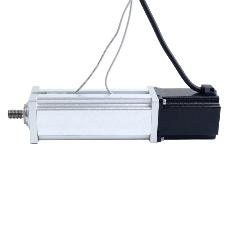 Nema 23 Husillo de Bolas Cilindro Eléctrico 4.0A Carrera 100mm 2.0Nm(283.22oz.in) Paso 10mm(0.3937) con Final de Carrera - LCB23S30B1L40-100D | StepperOnline