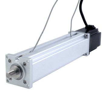 Nema 23 Husillo de Bolas Cilindro Eléctrico 4.0A Carrera 200mm 2.0Nm(283.22oz.in) Paso 10mm(0.3937")