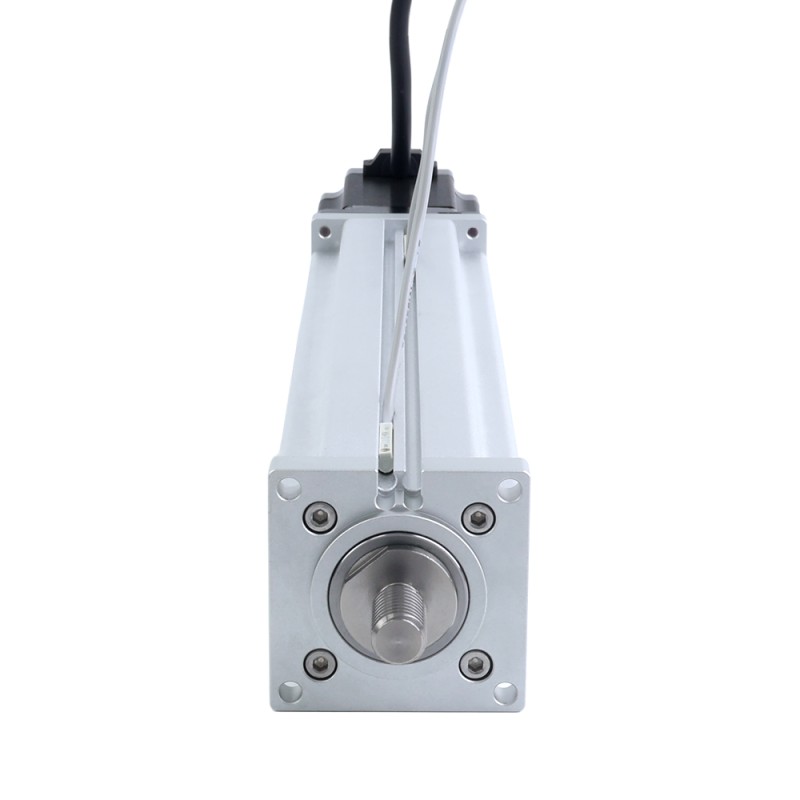 Nema 23 Husillo de Bolas Cilindro Eléctrico 4.0A Carrera 200mm 2.0Nm(283.22oz.in) Paso 10mm(0.3937) con Final de Carrera - LCB23S30B1L40-200D | StepperOnline