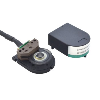 Codificador rotatorio óptico 1000PPR ABZ ID de 3 canales de 5mm con cable blindado HKT32