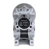Caja de engranajes de tornillo sin fin MRVR030 relación 80:1 Ratio eje de entrada de φ9mm con brida de entrada del motor 56B14